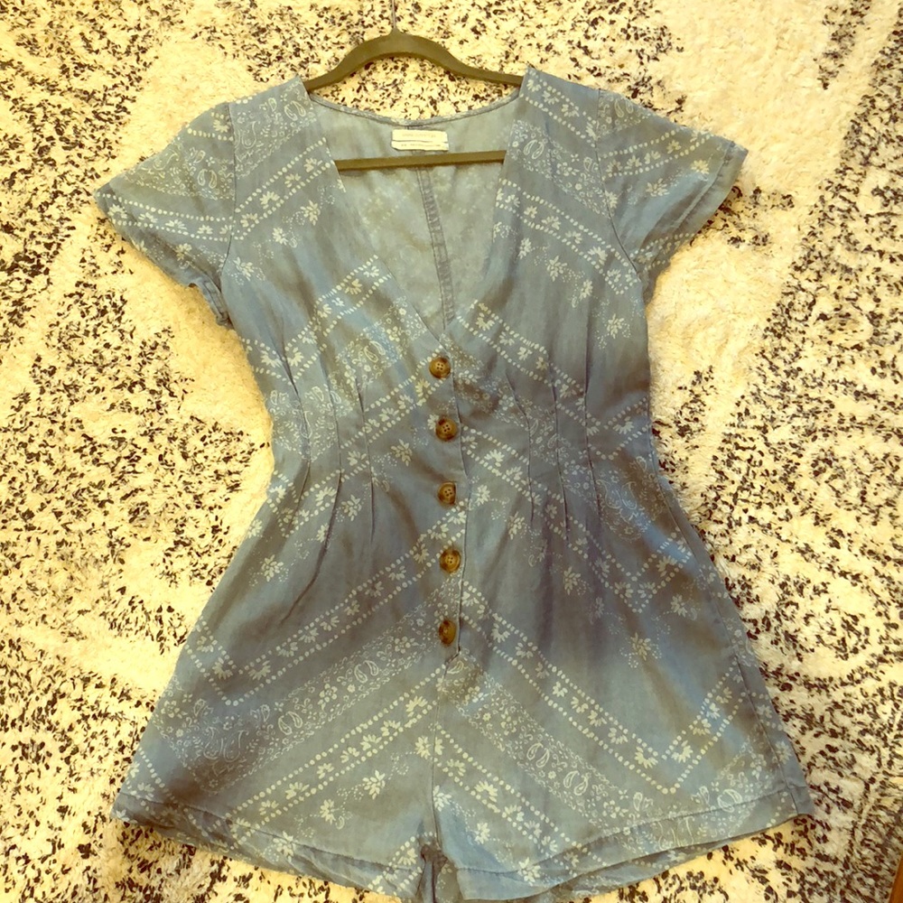 Short-sleeved Summer Romper